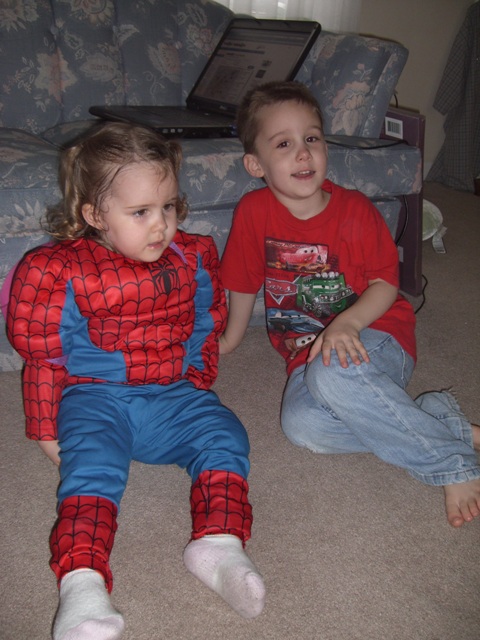 Jonathan and Spiderman